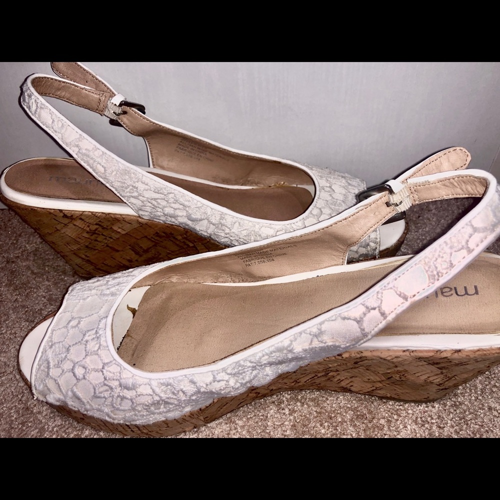 Maurice’s Peep Toe Wedge Sandal